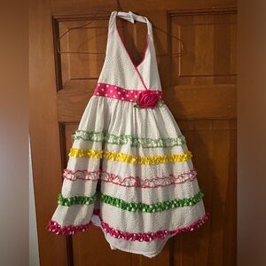 Girls size 4 flower dress